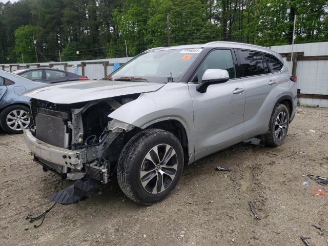 Vin: 5tdgzrah9ns539900, lot: 57995005, toyota highlander xle 2022 img_1