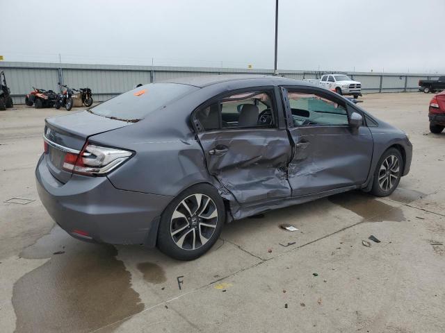 HONDA CIVIC EX 2014 silver  gas 19XFB2F89EE037138 photo #4