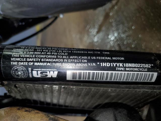 2022 HARLEY-DAVIDSON FXBBS 1HD1YYK18NB022582