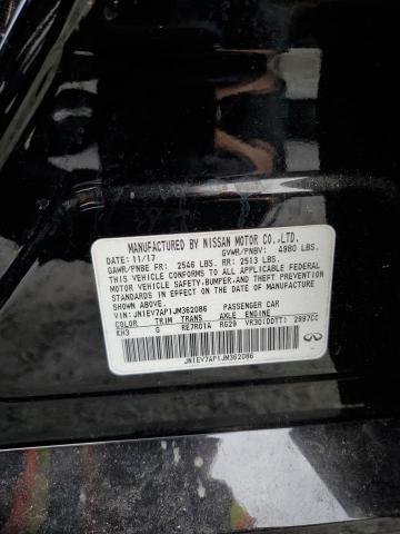 2018 INFINITI Q50 LUXE - JN1EV7AP1JM362086