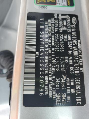 2016 KIA SORENTO EX - 5XYPHDA13GG030796