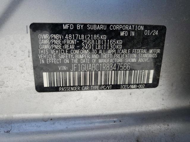2024 SUBARU IMPREZA JF1GUABC1R8347566