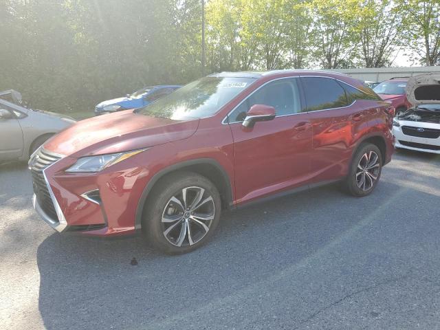 LEXUS RX 350 BAS 2018 red  gas 2T2BZMCAXJC153384 photo #1