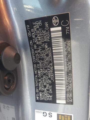 2020 TOYOTA COROLLA LE - JTDEPRAE4LJ038653