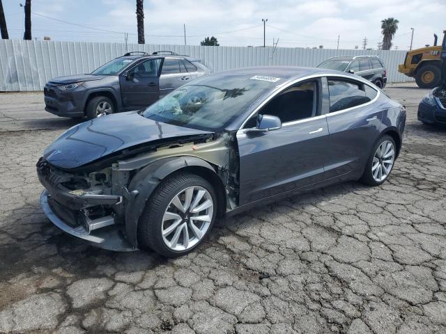 TESLA MODEL 3 2018 gray  electric 5YJ3E1EAXJF050560 photo #1