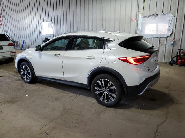 INFINITI QX30 LUXE 2019 white  gas SJKCH5CR9KA008346 photo #3