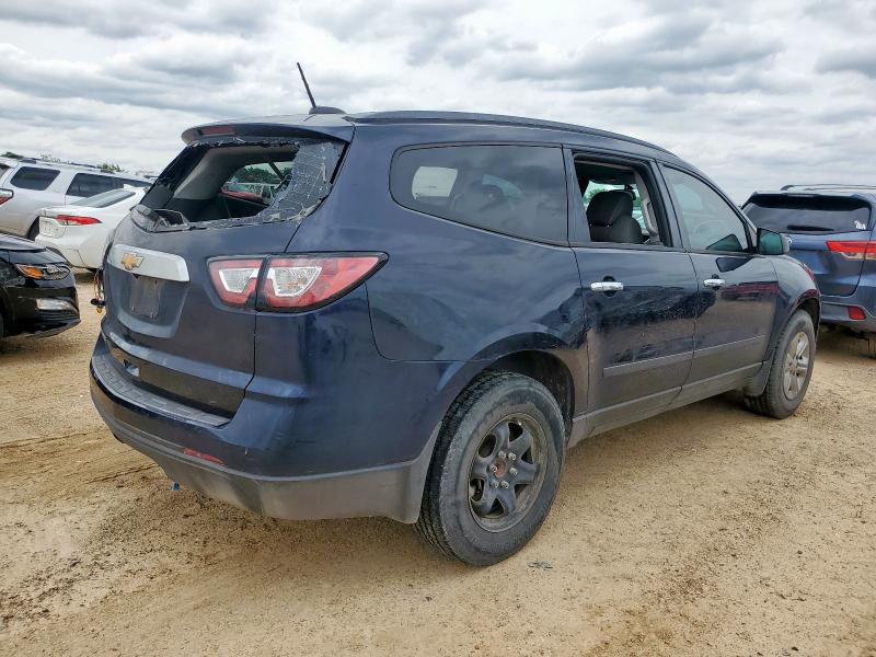 Vin: 1gnkrfkd1hj213571, lot: 59207095, chevrolet traverse ls 20173
