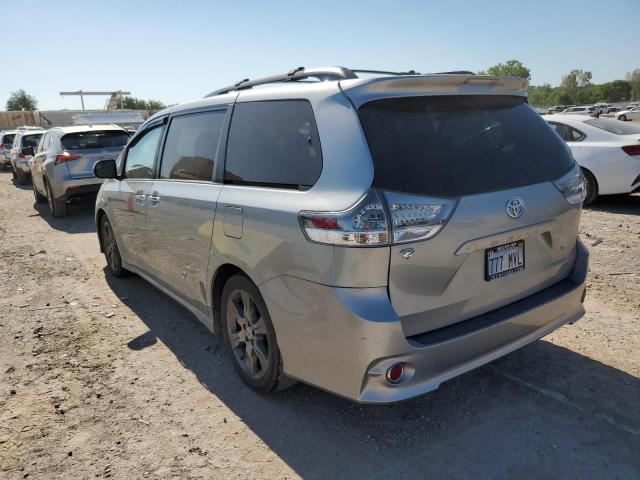 Vin: 5tdxk3dc4fs626574, lot: 56855495, toyota sienna sport 20152