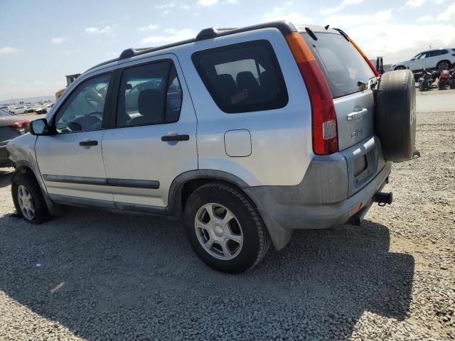 HONDA CR-V LX 2002 silver  gas JHLRD68462C016195 photo #3