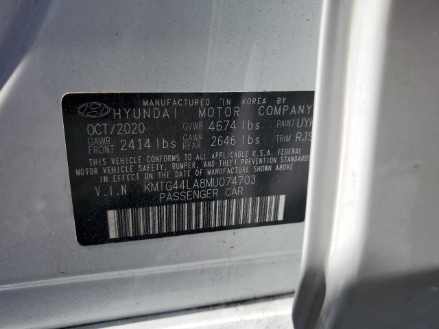 2021 GENESIS G70 PRESTI KMTG44LA8MU074703