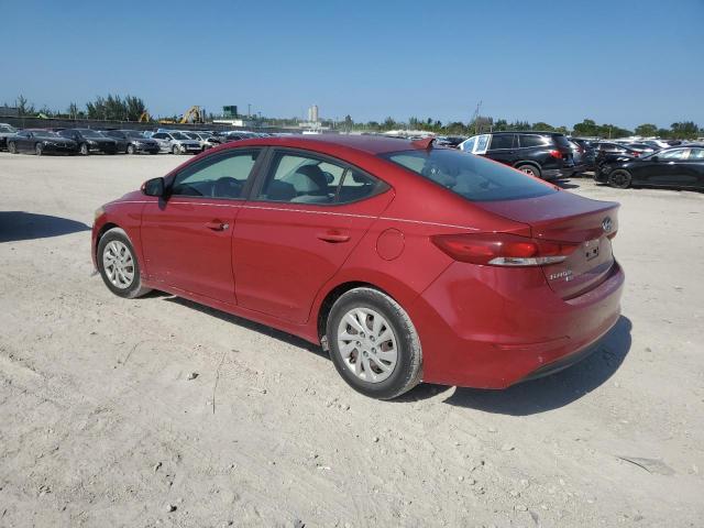 HYUNDAI ELANTRA SE 2017 red sedan 4d gas KMHD74LFXHU074157 photo #3