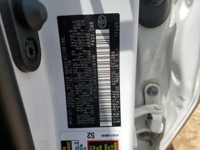 2018 TOYOTA CAMRY XSE - 4T1BZ1HK8JU018116