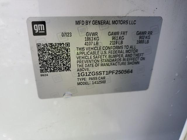 2023 CHEVROLET MALIBU RS - 1G1ZG5ST1PF250564