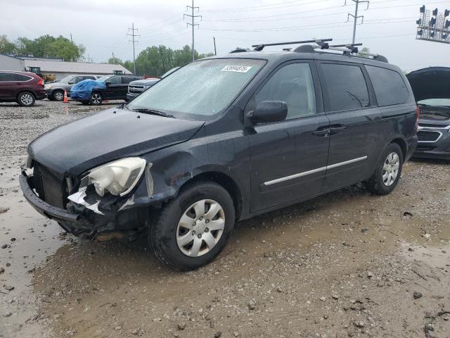HYUNDAI ENTOURAGE 2007 black  gas KNDMC233776022658 photo #1