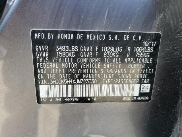 2018 HONDA FIT LX 3HGGK5H4XJM723030