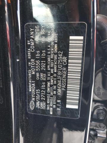 2015 HYUNDAI GENESIS 5. KMHGN4JF8FU075942