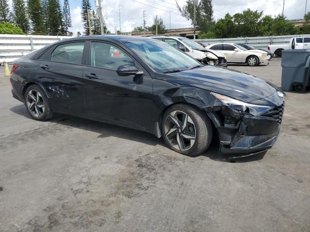 Vin: kmhls4ag0pu562294, lot: 55501425, hyundai elantra sel 20234