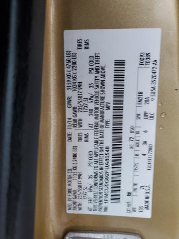 2015 FORD ESCAPE SE - 1FMCU0G92FUA80548