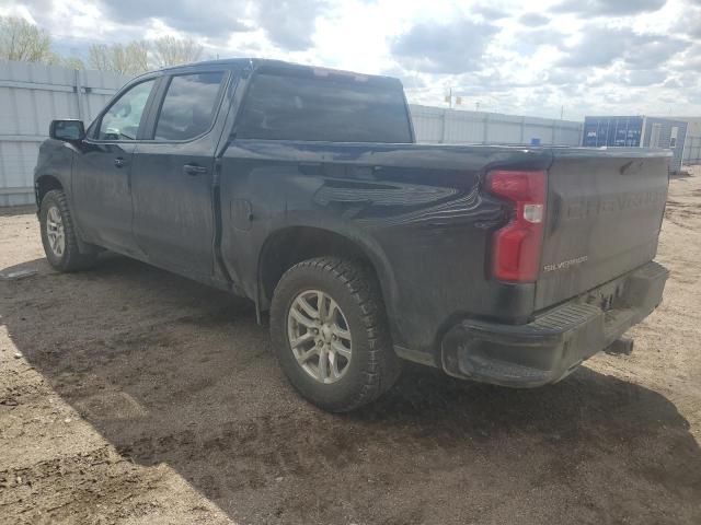 CHEVROLET SILVERADO 2022 black  diesel 1GCUYEET0NZ230148 photo #3