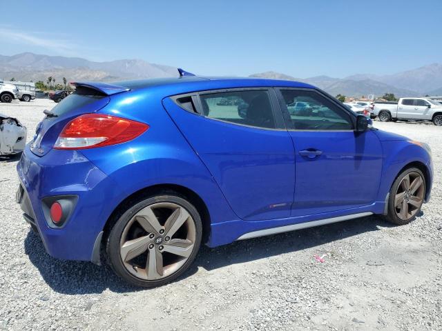 HYUNDAI VELOSTER T 2013 blue  gas KMHTC6AE5DU154327 photo #4