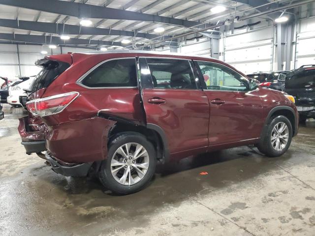 Vin: 5tdjkrfh4es007652, lot: 57761295, toyota highlander xle 20143
