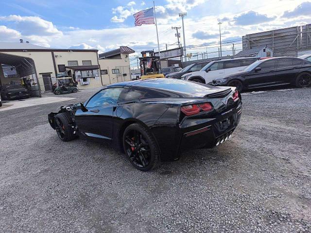 CHEVROLET CORVETTE S 2019 black  Gasoline 1G1YB2D75K5109066 photo #3