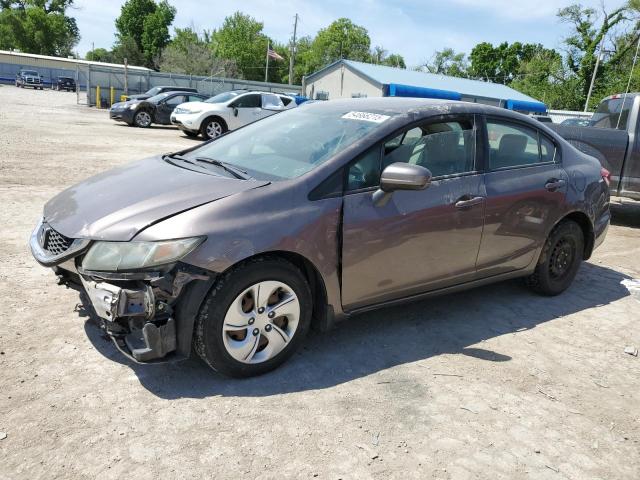 Vin: 19xfb2f58ee015699, lot: 54666215, honda civic lx 2014 img_1