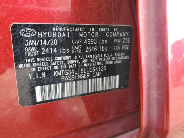 2020 GENESIS G70 PRESTI - KMTG34LE6LU064126