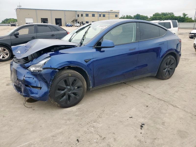 TESLA MODEL Y 2025 blue  electric 7SAYGDED8SA350000 photo #1