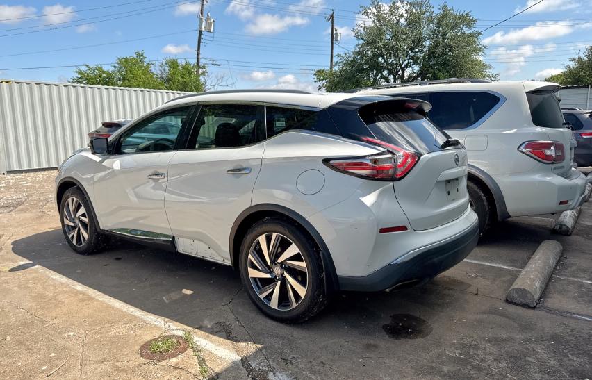 Vin: 5n1az2mh8fn287214, lot: 58750485, nissan murano s 20153