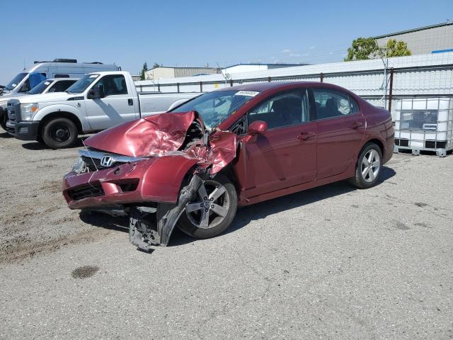 HONDA CIVIC LX-S 2010 maroon  gas 2HGFA1F60AH520268 photo #1