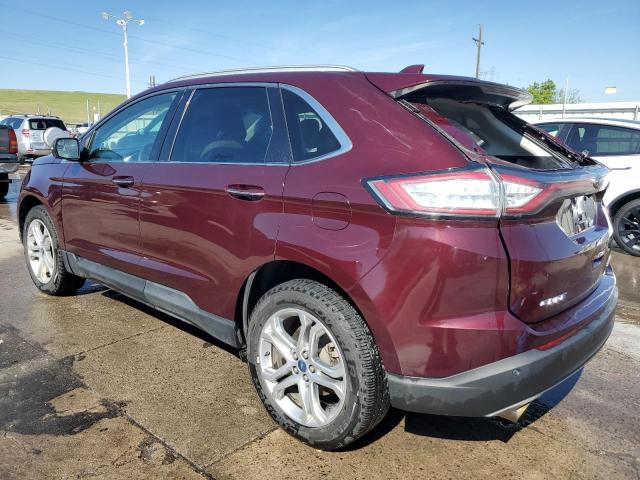 Vin: 2fmpk4k93jbc15816, lot: 55976675, ford edge titanium 20182
