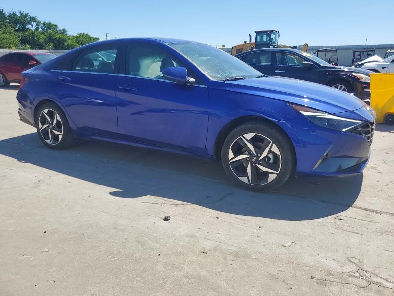 Vin: kmhlp4ag4pu431144, lot: 57976115, hyundai elantra limited 20234