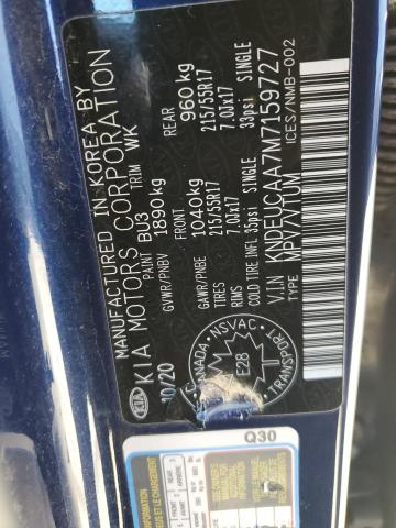 2021 KIA SELTOS S - KNDEUCAA7M7159727