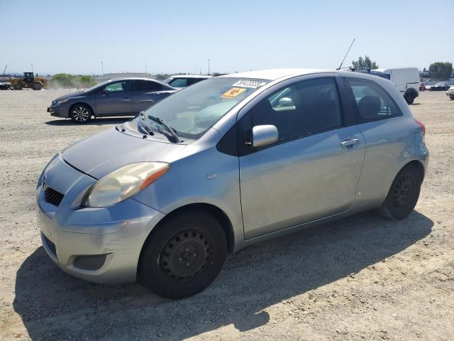 TOYOTA YARIS 2009 silver  gas JTDJT903195242256 photo #1