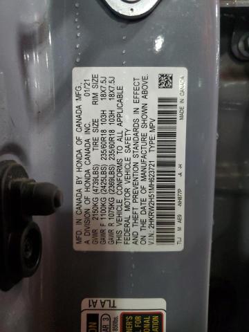 2021 HONDA CR-V EX - 2HKRW2H51MH623721