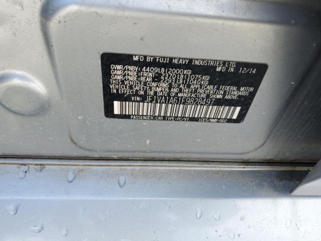 2015 SUBARU WRX #3284035849