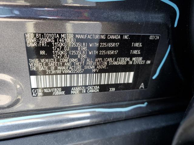 2024 TOYOTA RAV4 LE - 2T3H1RFV8RW325057