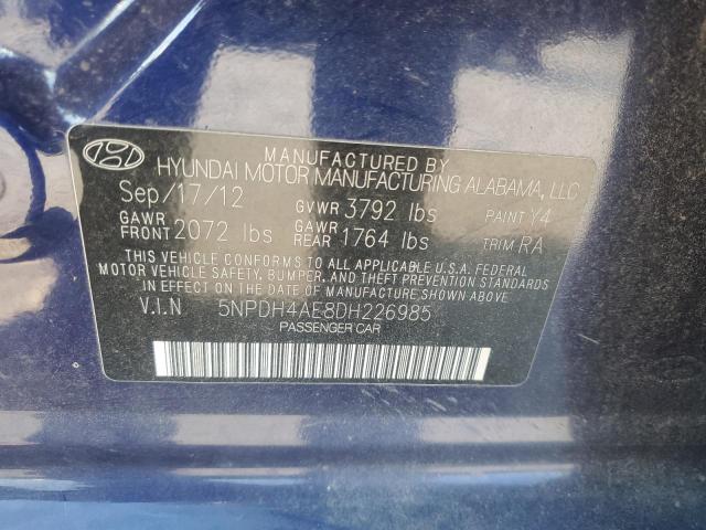 2013 HYUNDAI ELANTRA GL #3159395185