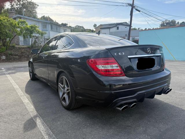 MERCEDES-BENZ C 63 AMG 2014 black coupe gas WDDGJ7HBXEG234709 photo #4