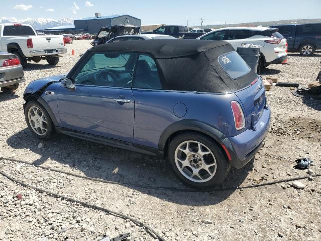 MINI COOPER S 2007 blue  gas WMWRH33577TL94482 photo #3