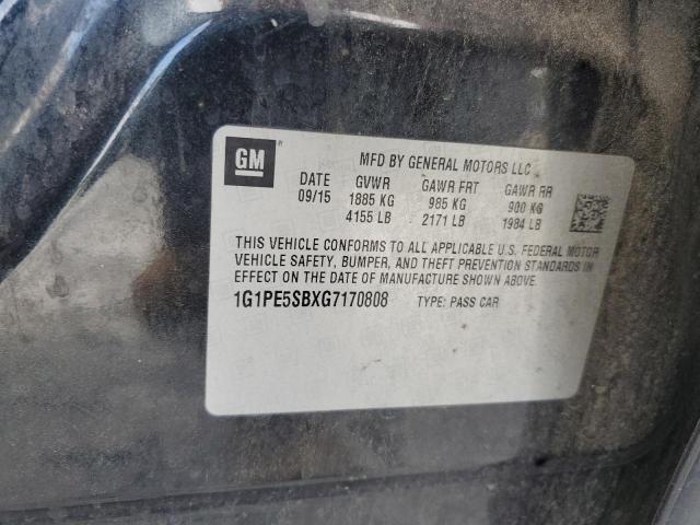 2016 CHEVROLET CRUZE LIMI - 1G1PE5SBXG7170808