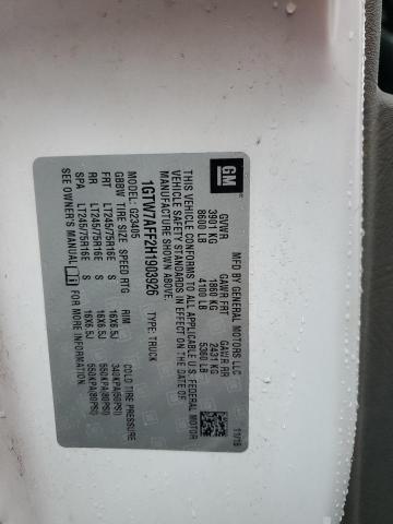 2017 GMC SAVANA G25 - 1GTW7AFF2H1903926