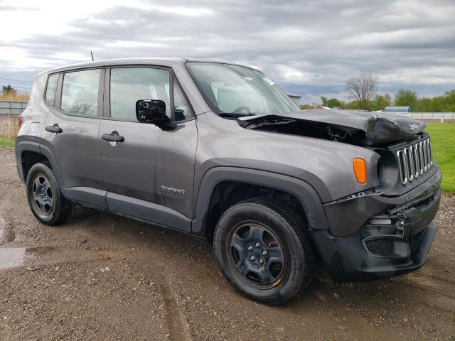 Vin: zaccjbab3jph84918, lot: 55511415, jeep renegade sport 20184