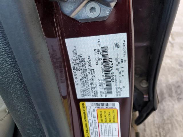 2017 FORD FUSION TIT - 3FA6P0RU7HR363439