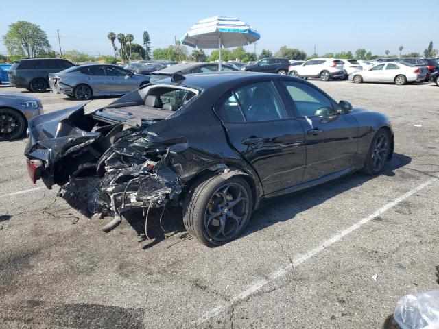 ALFA ROMEO GIULIA TI 2019 black  gas ZARFAMBN3K7600552 photo #4
