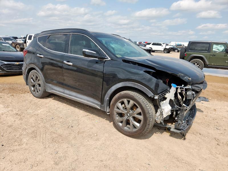 Vin: 5xyzw4la7hg490735, lot: 59192375, hyundai santa fe 20174