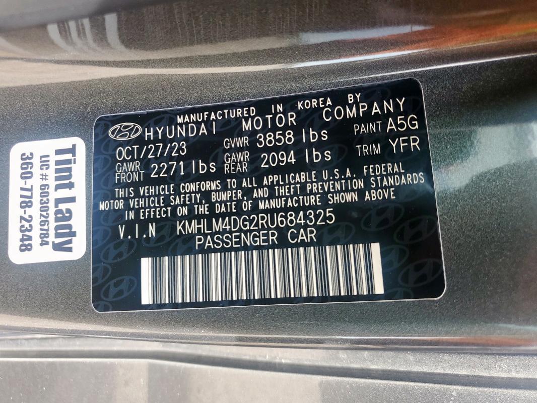 2024 HYUNDAI ELANTRA SE - KMHLM4DG2RU684325
