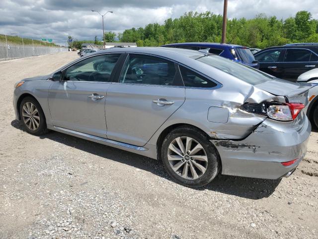 Vin: 5npe34af3fh072555, lot: 58153545, hyundai sonata sport 20152