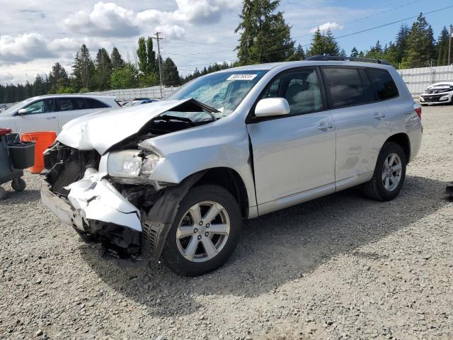 TOYOTA HIGHLANDER 2010 silver  gas 5TDZA3EH5AS001860 photo #1